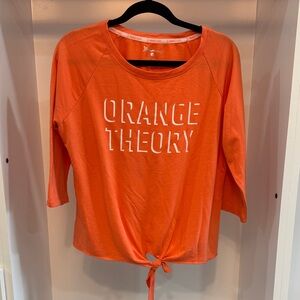 Orangetheory Women's Bright Orange Long Sleeve Tee